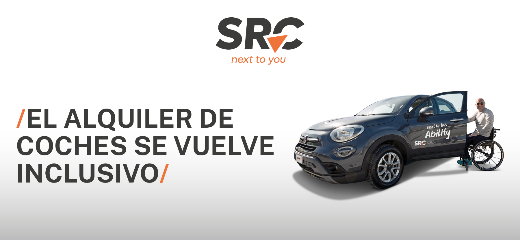 SRC Rent Car: Next to this Ability_el primer servicio de alquiler de coches para personas con discapacidad