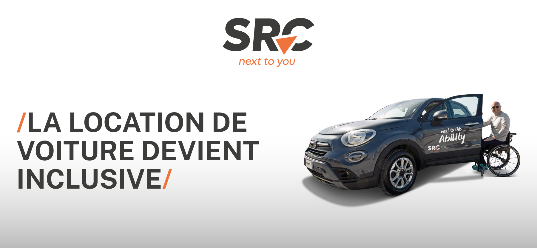 SRC Rent Car: Next to this Ability le premier service de location de voiture pour personnes handicapées